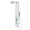 Alfi Brand White Aluminum Shower Panel W/ 2 Body Sprays and Rain Shower Head ABSP60W - alternate 6